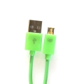 Kabel OMEGA USB-micro USB 2A 1 m zielony