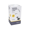 PLATINET DESK LAMP 3,5W FLEXIBLE BLACK [43381]