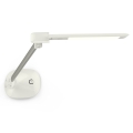 PLATINET lampka biurkowa 6W srebrno-biała