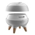 PLATINET DESK LAMP 10W WITH AROMA DIFFUSER WHITE [44124]