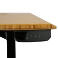 PLATINET ELECTRIC DESK BLACK / BIURKO Z ELEKTRONICZNĄ REGULACJĄ WYSOKOŚCI - CZARNY [44683]