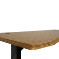 PLATINET ELECTRIC DESK BLACK / BIURKO Z ELEKTRONICZNĄ REGULACJĄ WYSOKOŚCI - CZARNY [44683]