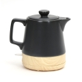 Czajnik ceramiczny Toscana w kolorze antracytu