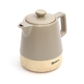 Czajnik ceramiczny Toscana w kolorze beżowym