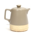 Czajnik ceramiczny Toscana w kolorze beżowym