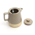 Czajnik ceramiczny Toscana w kolorze beżowym