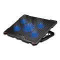 Podstawka chłodząca pod laptopa PLATINET LAPTOP COOLER PAD 5 FANS 1500 RMP 2USB BLACK