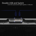 Podstawka chłodząca pod laptopa PLATINET LAPTOP COOLER PAD 5 FANS 1500 RMP 2USB BLACK