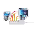 PLATINET FAMILY CHARGER 8-PORT USB 10A WHITE [42654]