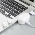 PLATINET BLUETOOTH V5.0 EARPHONES SPORT + CHARGING STATION PM1085 WHITE [44902]