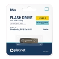 PLATINET PENDRIVE USB 2.0 S-Depo 64GB METAL [44848]
