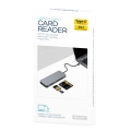 PLATINET MULTIMEDIA ADAPTER USB Type-C CARD READER MICRO SD SDHC SDXC CF [44707]