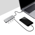 PLATINET MULTIMEDIA ADAPTER USB Type-C to USB 3.0 4-PORT [44708]