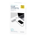 PLATINET MULTIMEDIA ADAPTER USB Type-C to USB 3.0 4-PORT [44708]