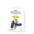 Multimedialny transmiter audio Bluetooth V5.0 na USB z końcówką AUX
