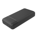 Powerbank 30000 mAh MicroUSB, Type-C, Lightning Czarny