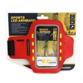 Opaska sportowa na ramię z diodami LED - 6,1"