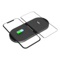 Podwójna ładowarka bezprzewodowa Qi 2x10W Type-C