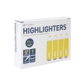 PLATINET ZAKREŚLACZ HIGHLIGHTERS YELLOW BOX*12  43008