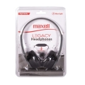 MAXELL HEADPHONES HP-360  MIDSIZE LEGACY MIC BLACK 348109.00.CN