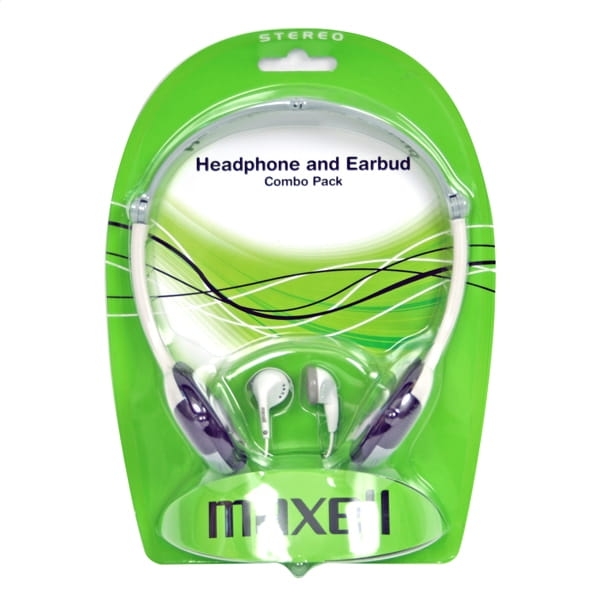 MAXELL SŁUCHAWKI COMBO HEADPHONES + EARPHONES HPC-2 303463.00.CN