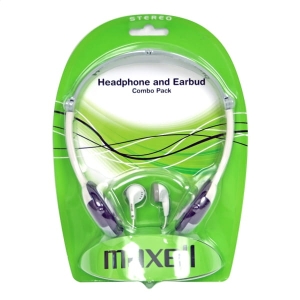 MAXELL SŁUCHAWKI COMBO HEADPHONES + EARPHONES HPC-2 303463.00.CN