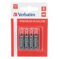 VERBATIM BATERIE ALKALICZNE LR03 AAA BLISTER*4SZT  49920