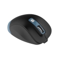 OMEGA MOUSE MYSZ BEZPRZEWODOWA WIRELESS RECHARGEABLE USB-C BLACK BLUE [46046]