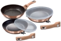 ZESTAW 3 PATELNI ROSE GOLD EDITION BERLINGER HAUS BH/7054