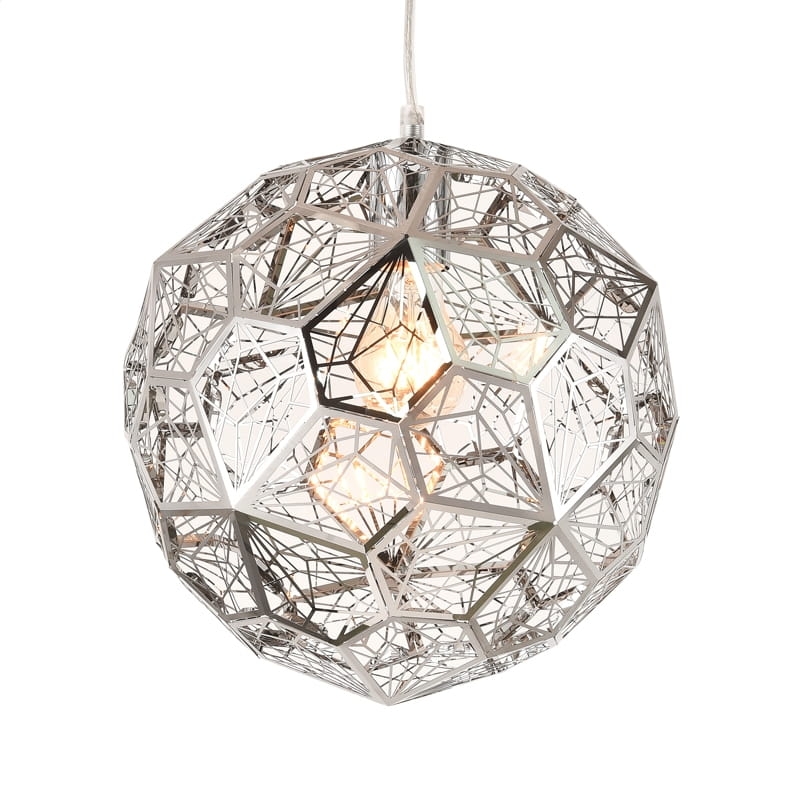 PLATINET PENDANT LAMP ORION P121010-S E27 CHROME 30x30 [44027]