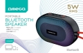OMEGA SPEAKER GŁOŚNIK BLUETOOTH V5.1 5W RMS RGB Elipse Strap [46152]