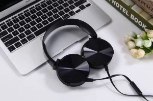 Słuchawki nauszne przewodowe z adapterem USB-C