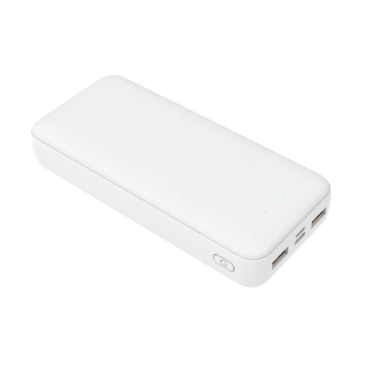 Power bank 20000mAh z ładowarką 20W PD - biały