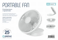 PLATINET BATTERY DESK FAN WIATRAK BIURKOWY 2X1200 MAH 3 LEVEL