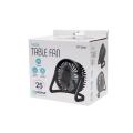 PLATINET TABLE FAN WENTYLATOR USB BLACK [46172]