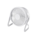 PLATINET TABLE FAN WENTYLATOR USB WHITE [46173]