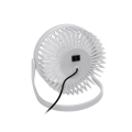 PLATINET TABLE FAN WENTYLATOR USB WHITE [46173]