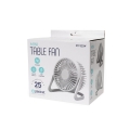 PLATINET TABLE FAN WENTYLATOR USB WHITE [46173]