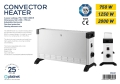 PLATINET ELECTRIC HEATER GRZEJNIK 2000W WHITE