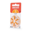 MAXELL BATTERY ZINK AIR PR48 (13) 6PK BLISTER 790419.00.EU