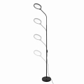 Lampa podłogowa 10W, 87 LED, 500 LM czarna