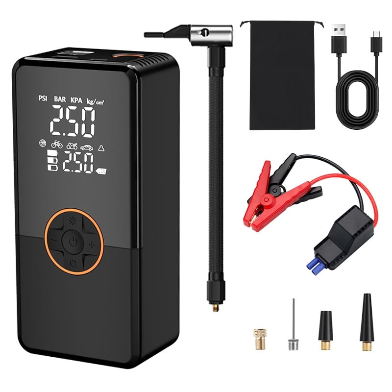Jump Starter z Kompresorem 8000mA