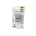 Media Hub USB-C 3.2 Gen1 do HDMI 4K + USB-A 3.2 + USB-C PD 100W