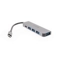 Media Hub 5 in 1 USB-C do 4xUSB-A 3.2 GEN1 + 1xUSB-C PD 100W