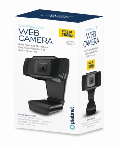 Kamera internetowa 1080p FullHD z wbudowanym cyfrowym mikrofonem