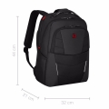 WENGER LAPTOP BACKPACK NEW ICONS ALTAIR15,6 22L BLACK 653186