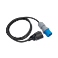Przedłużacz adapter z wtyczką CEE do gniazda Schuko