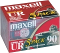 MAXELL AUDIO KASETA UR 90 MIN 5PACK 124036.01