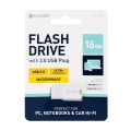 PLATINET PENDRIVE USB 2.0 F-Depo 16GB WATERPROOF WHITE [43334]