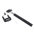 OMEGA MONOPOD - SMARTPHONES CABLE TELESCOPIC POLE SELFIE STICK BLACK [42620]